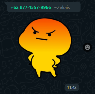 Card image send Sticker